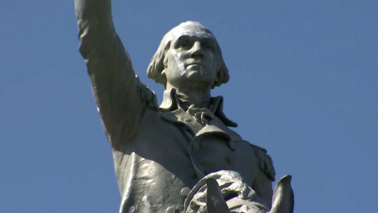 Statuia lui George Washington a fost vandalizată de protestatarii Black Lives Matter (INTERNAȚIONAL)