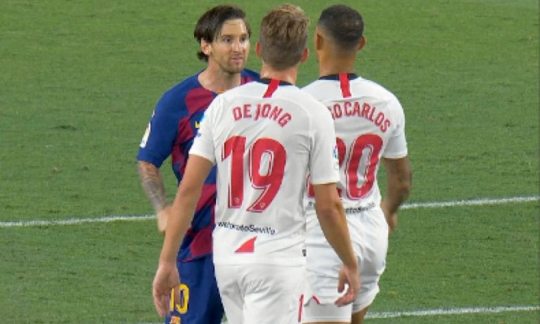 Messi a izbucnit nervos în meciul jucat împotriva celor de la Sevilla (SPORT)