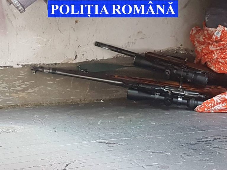 FOTO Doi braconieri au fost reținuți în urma unor percheziții făcute de polițiștii suceveni