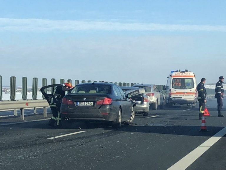 Nouă persoane implicate într-un accident rutier (NAȚIONAL)