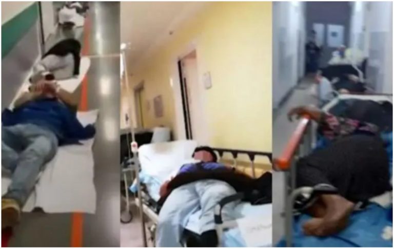 Pacienții din Spitalul Județean Ploiești sunt ținuți de câteva zile pe holurile unității:„Vai de capul nostru!”