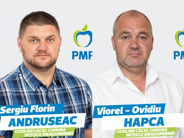 Consilierii Sergiu Florin Andruseac și Viorel – Ovidiu Hapca din echipa lui Radu Reziuc, doi gospodari extrem de îndrăgiți și apreciați, vor să pună corectitudinea și transparența pe primul plan în Primăria comunei Mitocu Dragomirnei