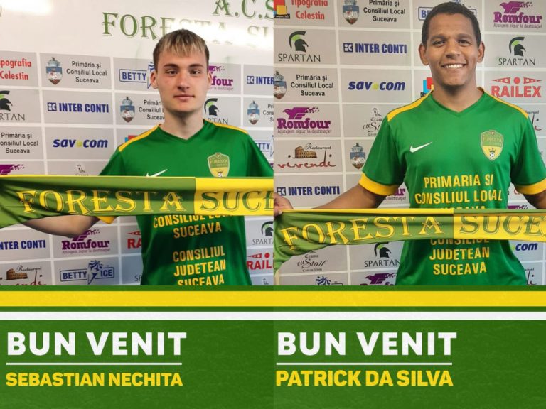 Un brazilian și internaționalul de tineret Sebastian Nechita sunt noile achiziții ale Forestei Suceava (SPORT)