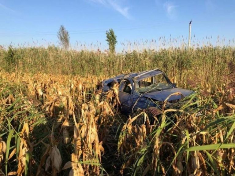 Doi tineri au fost găsiți morți într-un Logan răsturnat într-un lan de porumb (NAȚIONAL)