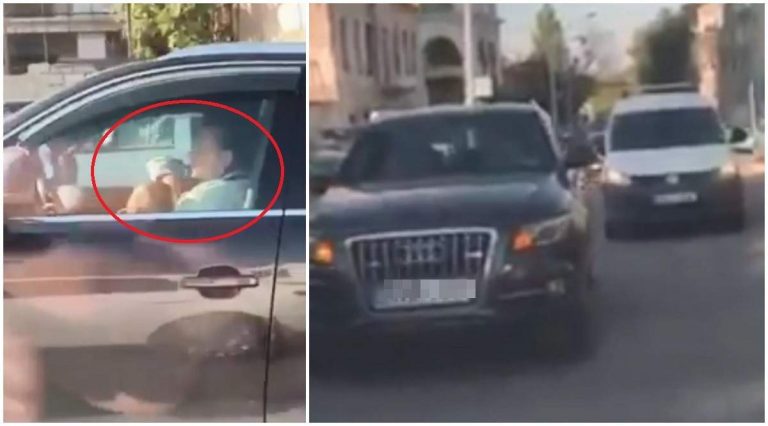 VIDEO O șoferiță a fost filmată când își alăptează bebelușul la volan, în timp ce conduce (INTERNAȚIONAL)