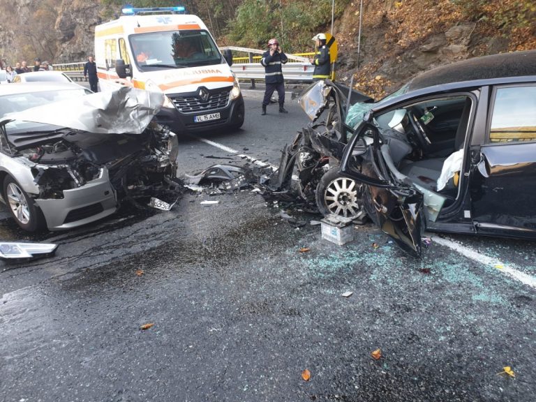 Accident produs în centrul Iaslovățului de un șofer care a făcut o depășire pe linie continuă