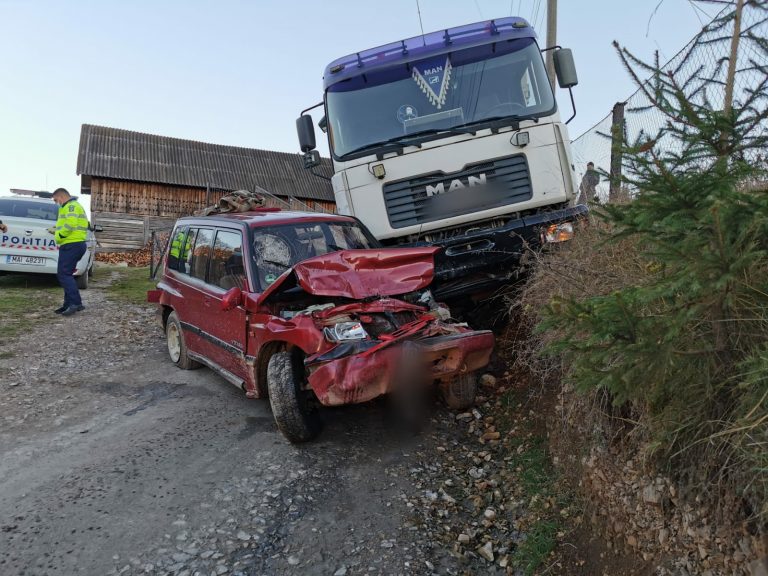 FOTO Accidentul de la Pojorâta s-a produs din cauză că au cedat frânele camionului