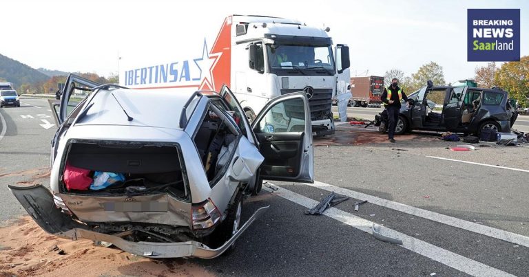 FOTO O mașină înmatriculată în Suceava a fost implicată într-un accident cu opt răniți produs în Germania (INTERNAȚIONAL)