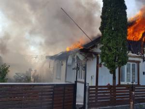 Incendiu la o pensiune din comuna Ipotești