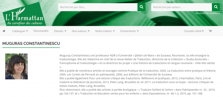 Cercetarea traductologică din USV, ecouri în Suedia, Canada și Franța