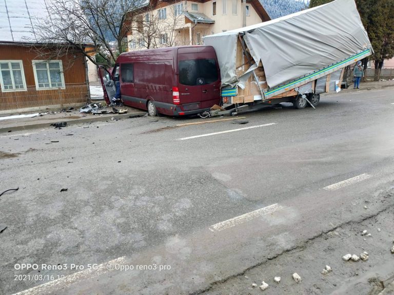 FOTO Accidentul de la Câmpulung Moldovenesc a fost produs de un individ beat, cu permis ucrainean fals