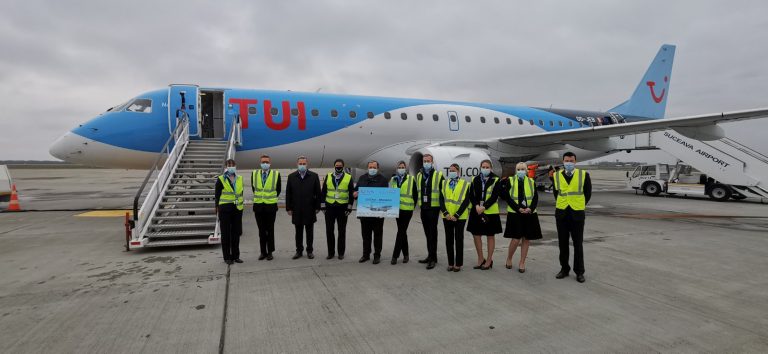 VIDEO FOTO Primul zbor spre Bruxelles a fost operat de pe Aeroportul „Ștefan cel Mare” din Suceava: „Suntem în tratative avansate și pentru alte destinații, fie că vorbim de Dublin, de Munchen, de Madrid, de Tel Aviv, vom vedea toate la timpul lor”