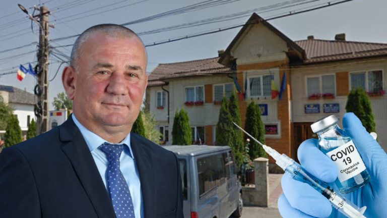 Primarul Viorel Cucu îi încurajează pe toți cetățenii comunei Adâncata să se vaccineze împotriva Covid-19