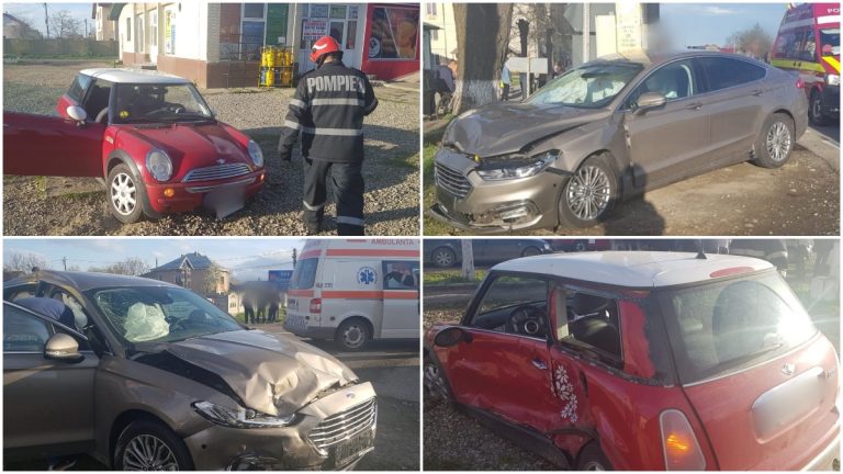 FOTO Șase persoane implicate într-un accident rutier produs la Cornu Luncii