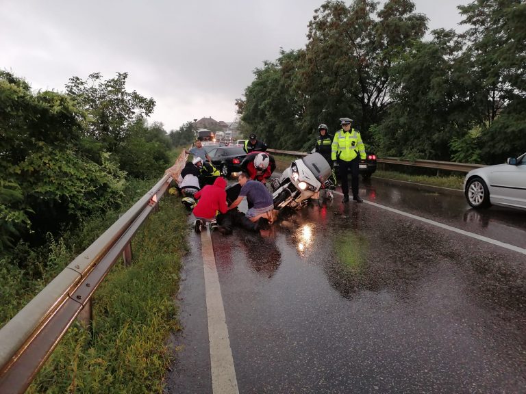 FOTO Un neamț de 68 de ani și-a pierdut viața în accidentul de motocicletă de la Dănila