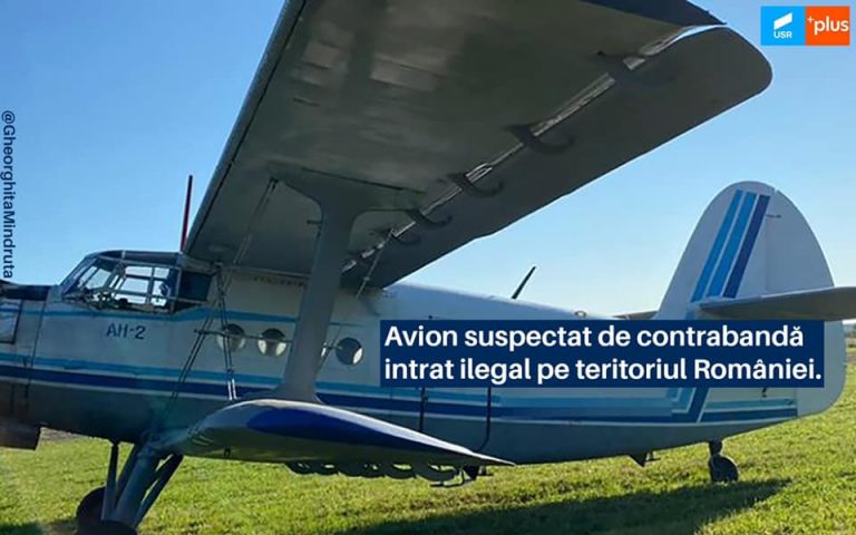 Senatorul Gheorghiță Mîndruță: „Îi cer premierului Cîțu să explice urgent situația avionului necunoscut care a intrat în spațiul aerian românesc fără să fie detectat”