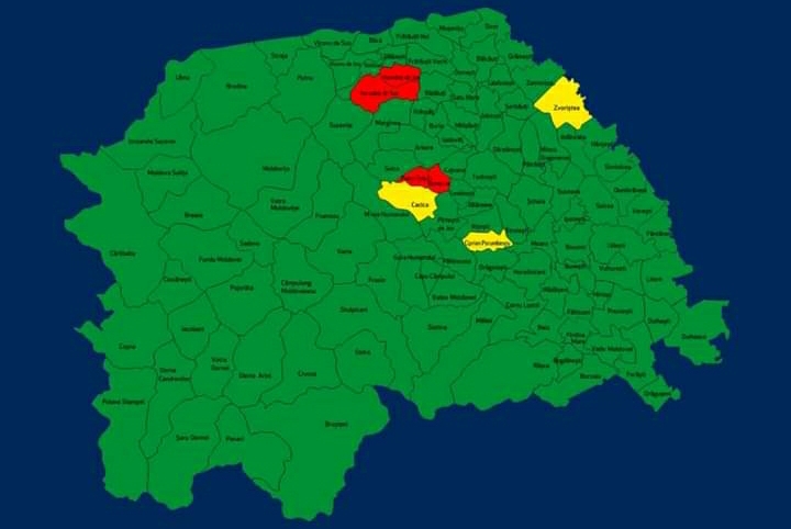 Situația pe localități a cazurilor de coronavirus din județul Suceava. Cele mai grave probleme sunt în Botoșana, Horodnic de Jos și Poieni Solca