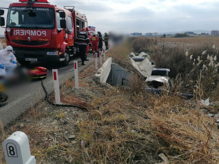 VIDEO FOTO Accidentul cu patru morți de pe centura Rădăuțiului ar fi pornit de la o depășire