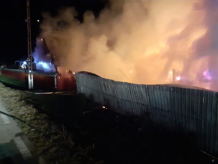 VIDEO FOTO Incendiu pus intenționat la o casă din Frătăuții Noi