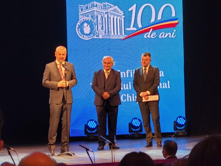 Discursul Ministrului Culturii Bogdan Gheorghiu la Spectacolul jubiliar la 100 de ani de la înființarea Teatrului Național din Chișinău