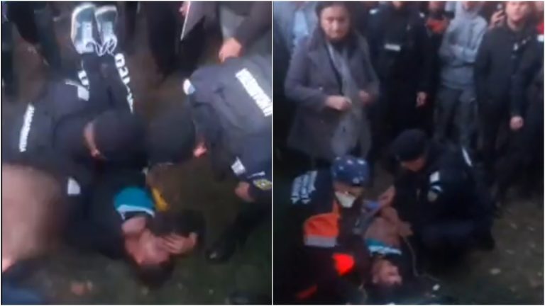 VIDEO Jandarmeria Suceava în urma incidentului din timpul protestului de la Rădăuți: „Un protestatar a aruncat o petardă către forţele de ordine, o persoană participantă la protest fiind rănită”