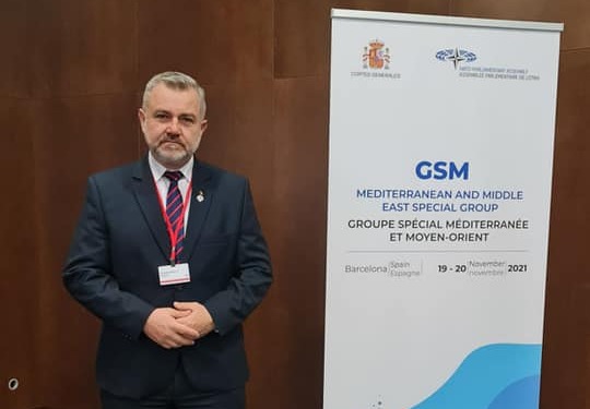 FOTO Senatorul Gheorghiță Mîndruță participă la Barcelona, la Seminarul Grupului Special al AP NATO pentru Mediterană și Orientul Mijlociu
