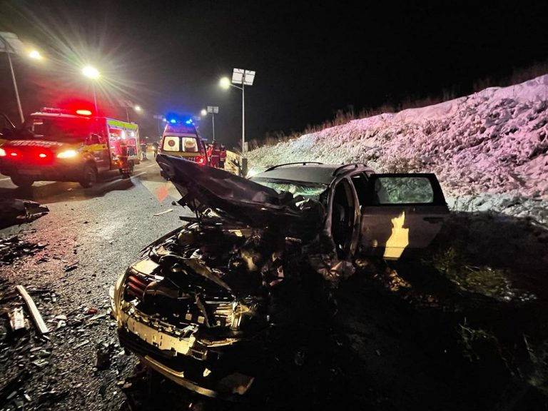 VIDEO FOTO Accident cu trei răniți produs pe șoseaua de centură a Sucevei