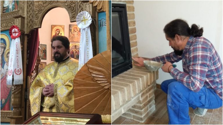 FOTO Preotul Ovidiu Devisevici se îngrijește de sufletele și de bunăstarea oamenilor din Racova: „Dacă cineva vine și îmi cere de muncă, nu refuz pe nimeni”