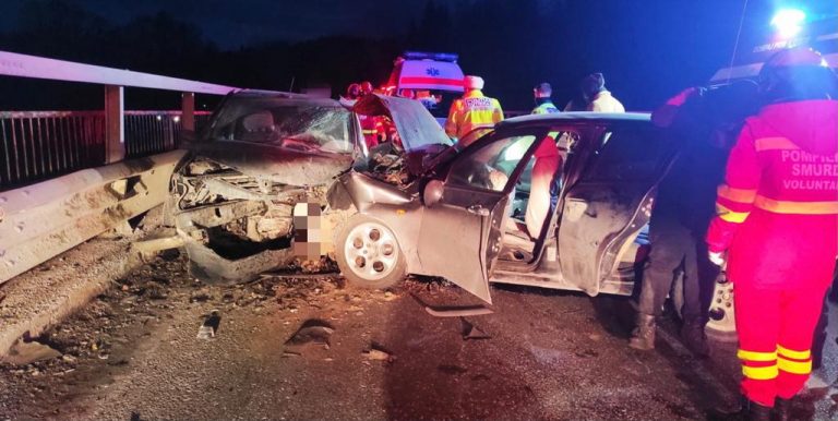 FOTO Accident grav produs la Vama. Un bărbat a ajuns la spital