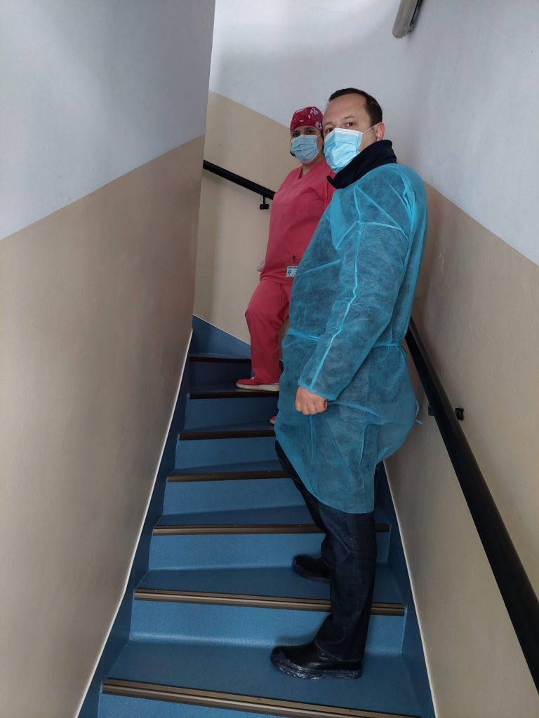 FOTO Pacienții Covid-19 netransportabili nu vor mai putea fi internați la Spitalul din Vatra Dornei