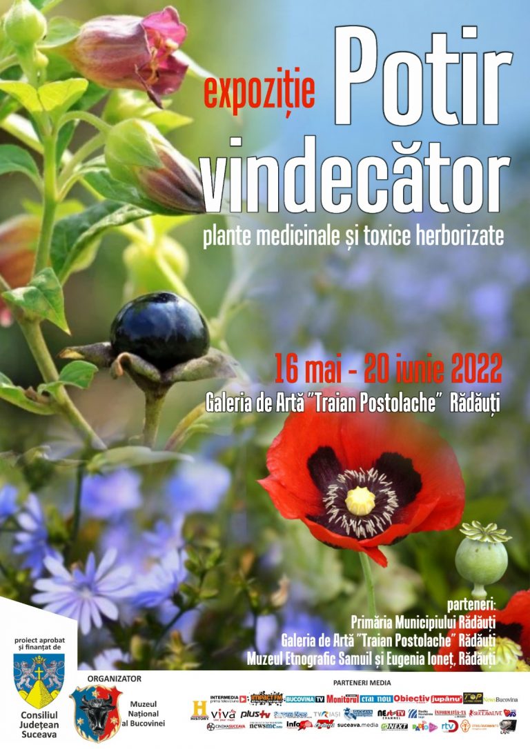 Muzeul Național al Bucovinei organizează la Rădăuți expoziția itinerantă intitulată „Potir vindecător”