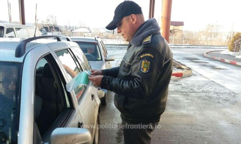 Mașină căutată de autoritățile din Germania depistată în Vama Siret. La volan se afla un ucrainean de 66 de ani