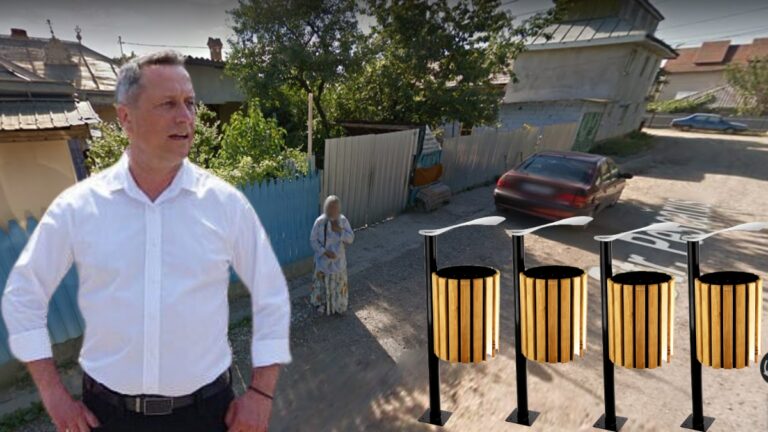Primarul Gheorghe Coroamă din Putna s-a aprovizionat cu coșuri de gunoi în valoare de 40.000 de lei de la o firmă dubioasă din Piatra Neamț