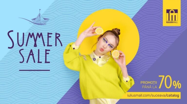 Summer Sale a început la Iulius Mall Suceava cu oferte de până la 70%￼