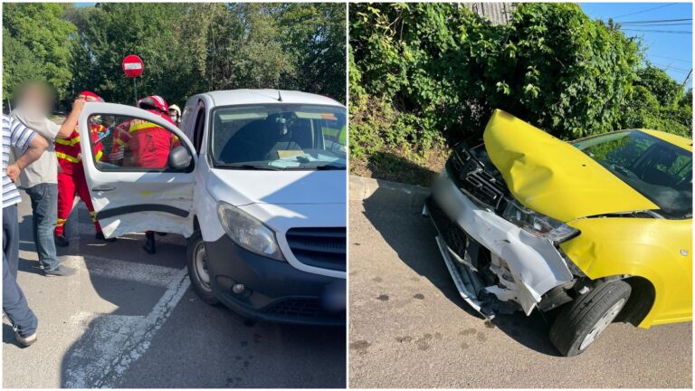 FOTO Accidentul din zona Serpentine a fost produs de taximetristul – poet din Adâncata
