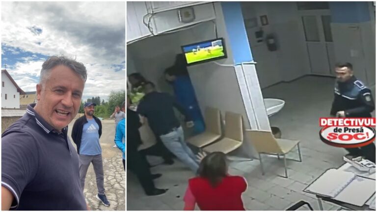 VIDEO Activistul de mediu Tiberiu Boșutar îi ridică în slăvi pe interlopii care l-au călcat în picioare pe un bărbat în interiorul unui spital, chiar sub ochii polițiștilor: „Construim o Românie normală cu voi”