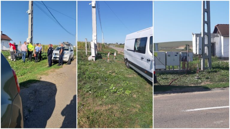 FOTO Percheziții făcute la fabrica de ambalaje deținută de fiul primarului de la Șcheia, existând suspiciunea că era branșată ilegal la rețeaua de curent electric, facturile fiind plătite de Primărie
