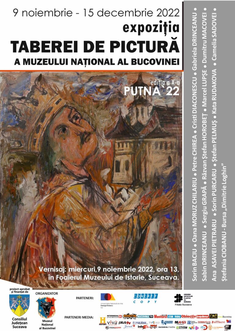 Muzeul Național al Bucovinei organizează expoziția celei de a X-a ediții a Taberei de Pictură a Muzeului Național al Bucovinei
