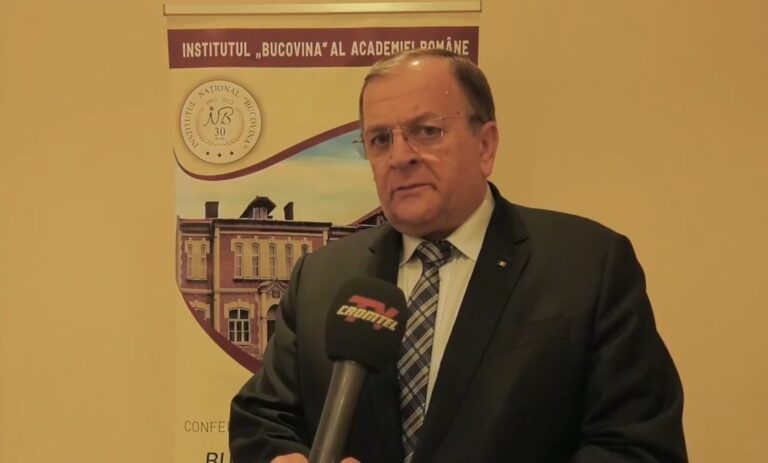 Gheorghe Flutur: „Copiii, elevii, tânăra generație din județul Suceava știu prea puțin despre istoria adevărată a Bucovinei, despre zestrea Bucovinei”