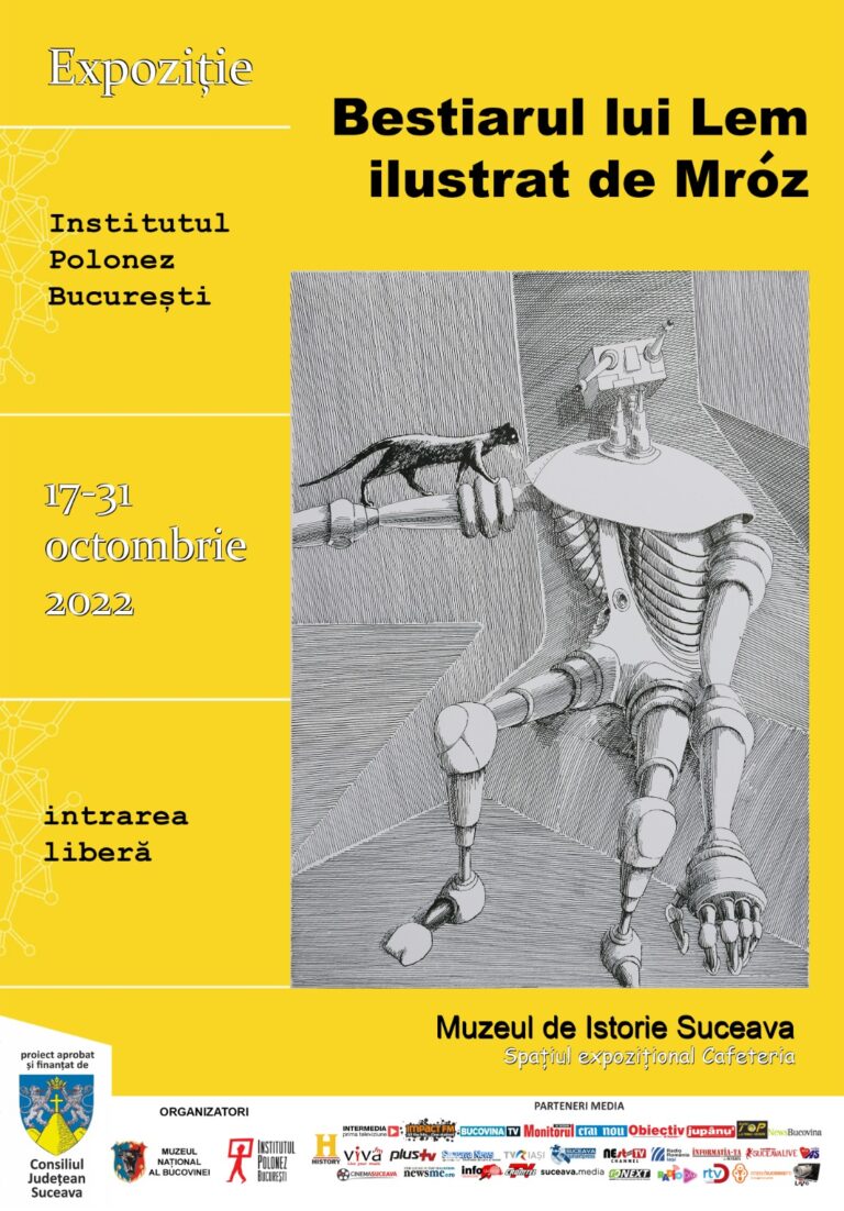 Muzeul de Istorie organizează expoziția „ Bestiarul lui Lem ilustrat de Mróz”