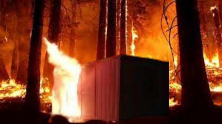 Un vagon pentru muncitori forestieri a ars într-o pădure din Cârlibaba
