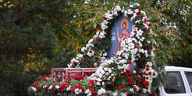 Sfântul Mare Mucenic Ioan cel Nou de la Suceava în vizită pe la schituri, mănăstiri și parohii. Procesiunea va avea loc pe un traseu de aproximativ 650 de kilometri