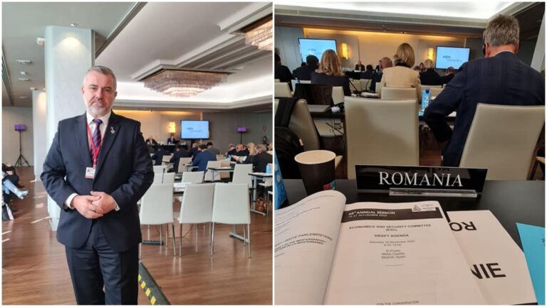 FOTO Senatorul George Mîndruță participă la cea de-a 68-a Sesiune Anuală a Adunării Parlamentare NATO: „Se va alege un nou Președinte al Adunării dar și președinți și vicepreședinți de comisii”