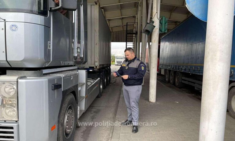 Ucrainean cu permis de conducere necorespunzător depistat în Vama Siret