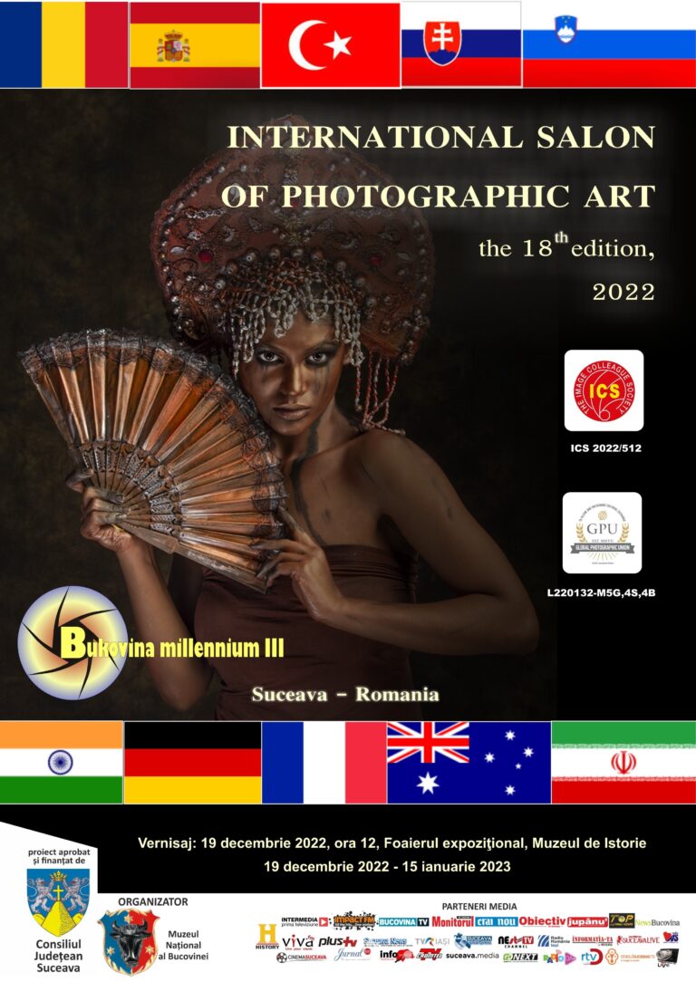 Muzeul Național al Bucovinei organizează cea de-a XVIII-a ediție a Salonului Internațional de Artă Fotografică „Bucovina Mileniul III”