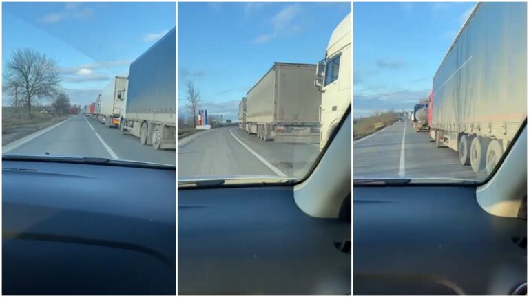 VIDEO Ucrainenii au suplimentat cu 9 lucrători personalul din Punctul de Trecere a Frontierei Siret pentru a debloca traficul din vamă