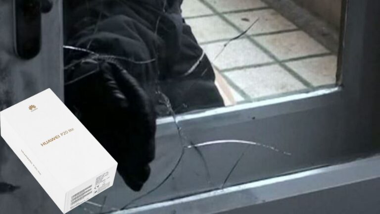 Un hoț a dat o spargere la un chioșc din Piața Mică de unde a furat cutia goală de la un telefon