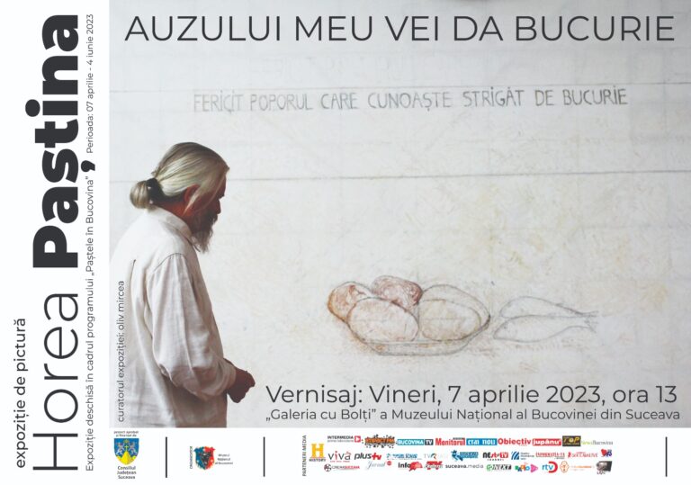 Muzeul Național al Bucovinei vernisează expoziția de pictură „Auzului meu vei da bucurie” a maestrului Horea Paștina