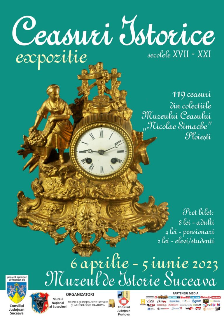 119 ceasuri de colecție vor fi expuse la Muzeul de Istorie