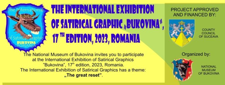 Caricaturiștii sunt așteptați la cea de-a XVII-a ediție a Expoziţiei Internaţionale de Grafică Satirică „Bucovina”